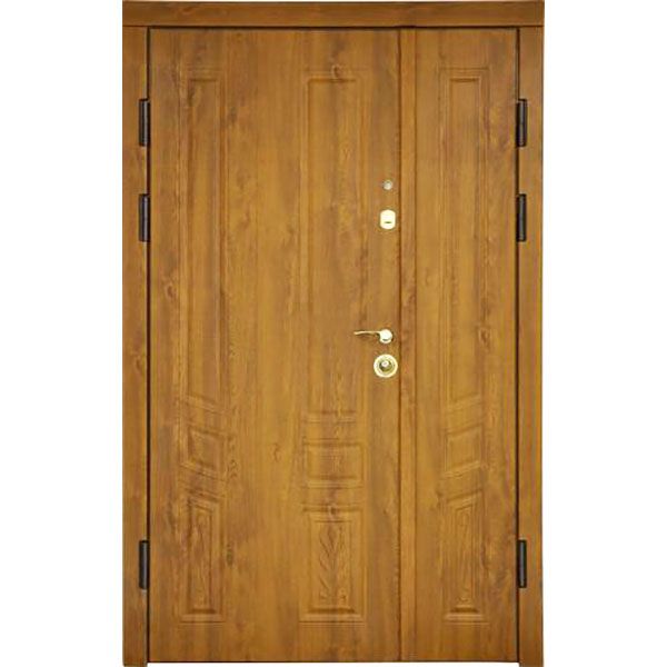 Дверь входная Мавіс Винорит №16 дуб золотой 2030x1200мм левая