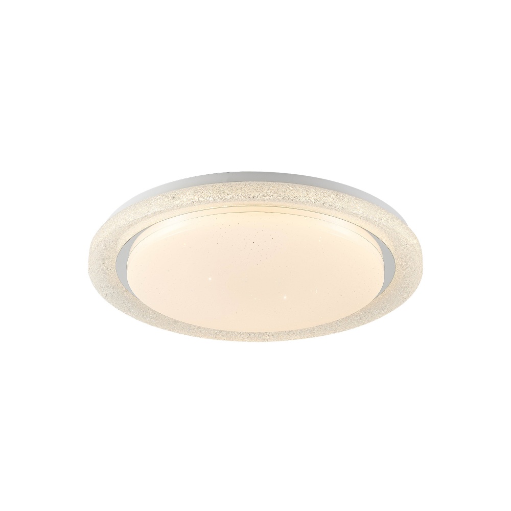 Светильник потолочный Miorro LED Rotondo с пультом 6480 Лм ∅380 мм 54 Вт белый 51-313-026