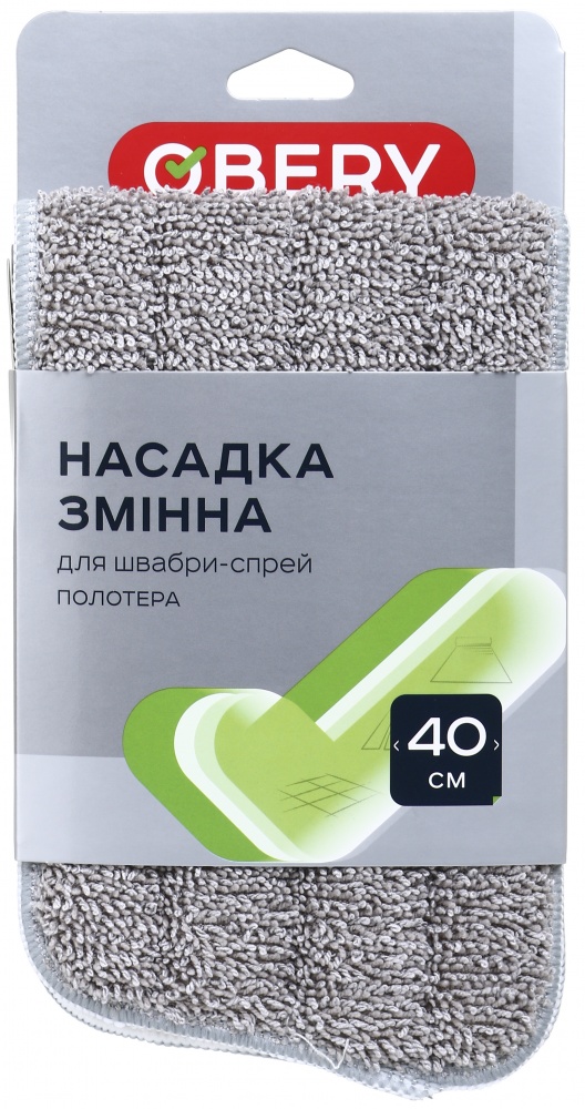 Сменная насадка к швабре OBERY 40 см
