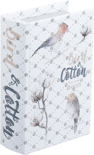 Шкатулка-книга Птичка 16х11х4,5 см