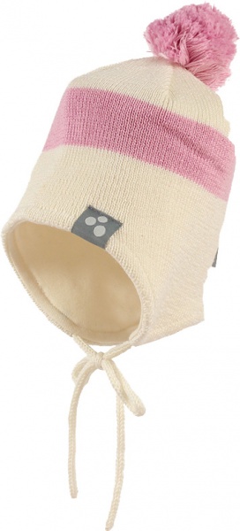 Шапочка детская унисекс HUPPA Вязаная VIIRO 1, M р.51 белый 83620100-70020-00M 