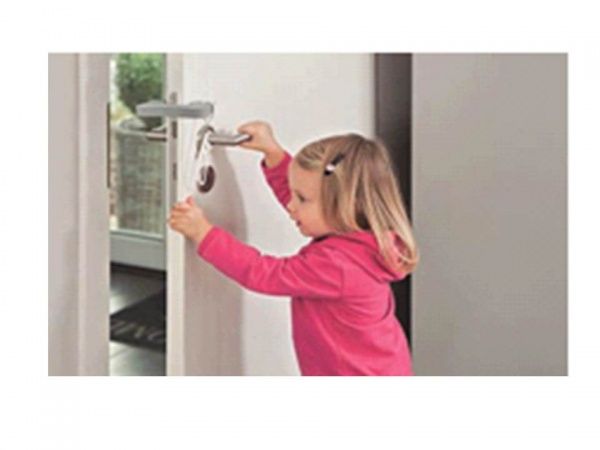 Ограничитель хода двери Abus серый