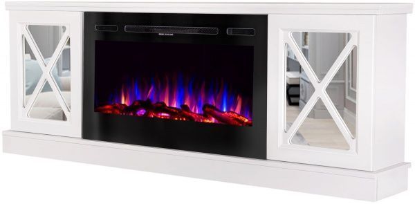 Камінокомплект ART FLAME Соренто & Аделі (білий)