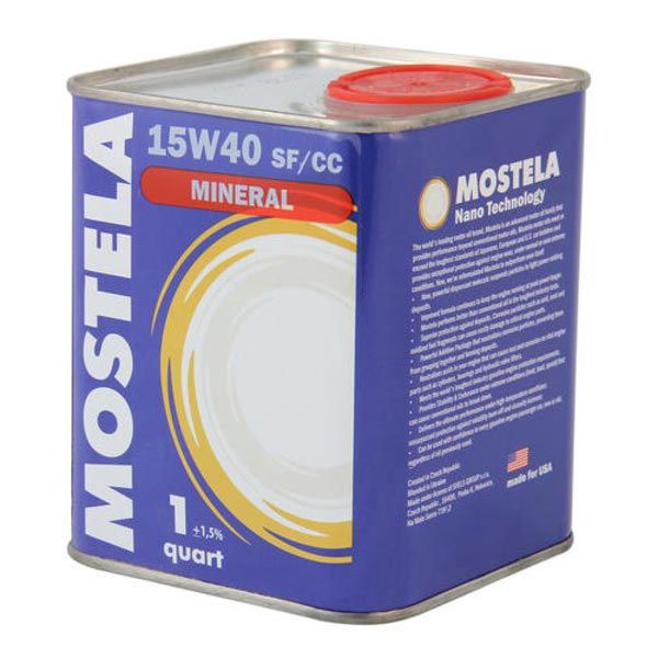 Мастило моторне Mostela 15W-40 SF/CC 0.95 л