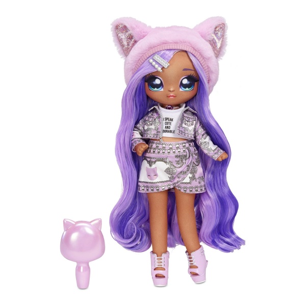 Ляльковий набір Na! Na! Na! Surprise Сім'я Кітті Лаванди 575962