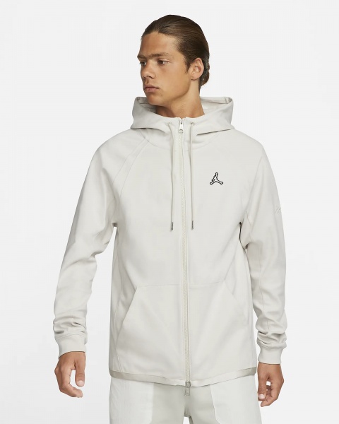 Джемпер Jordan M J ESS WARMUP JACKET DJ0886-104 р. XL светло-серый