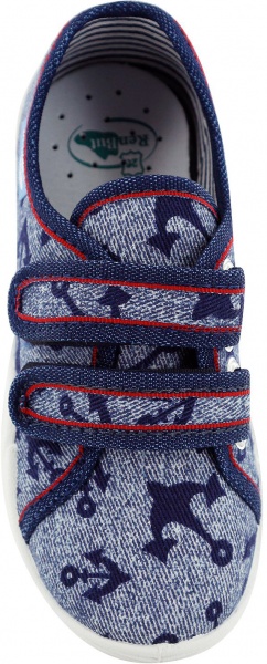 Капці дитячі RenBut Якір р.35 джинс 33-374LS-0717-35 