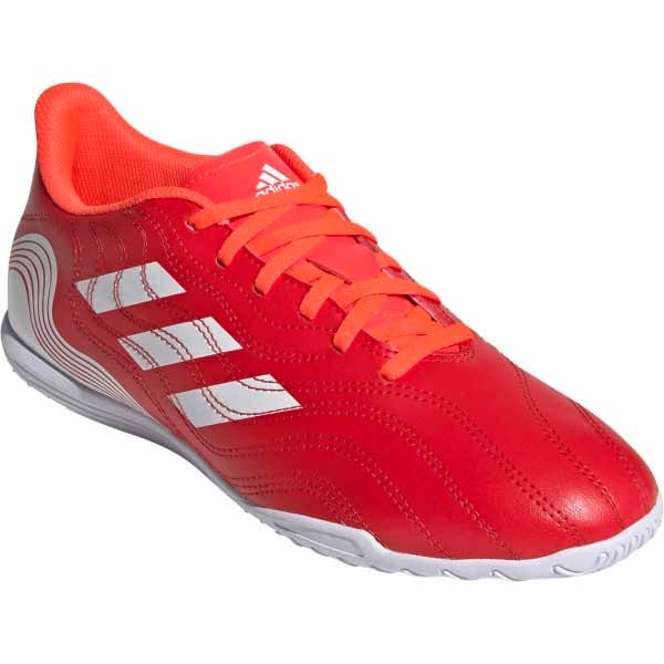 Футзальне взуття Adidas COPA SENSE.4 IN FY6181 р.UK 7 червоно-білий