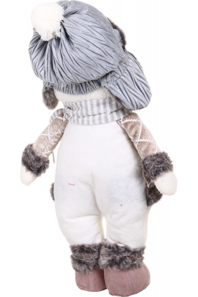 Декорация новогодняя Снеговик пузатик что стоит в ассортименте YH21804 58 см