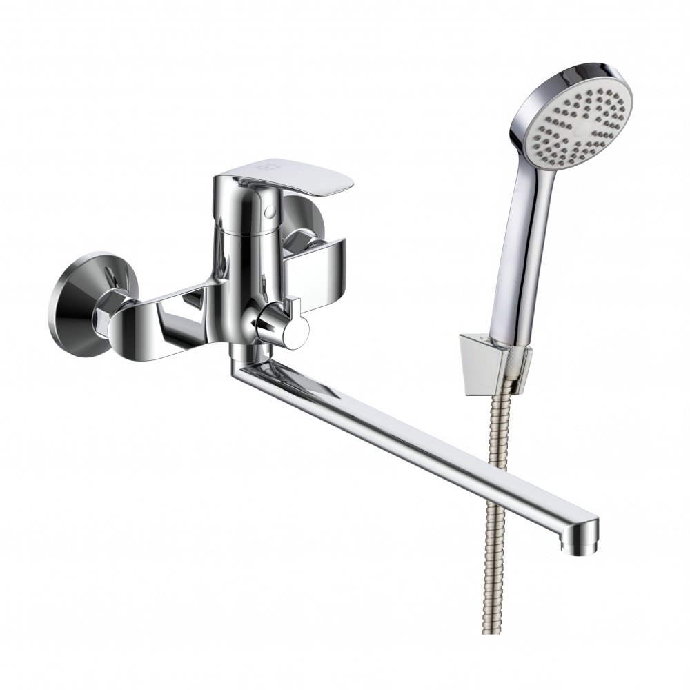 Смеситель для ванны RJ VIVO L-вилив, хром