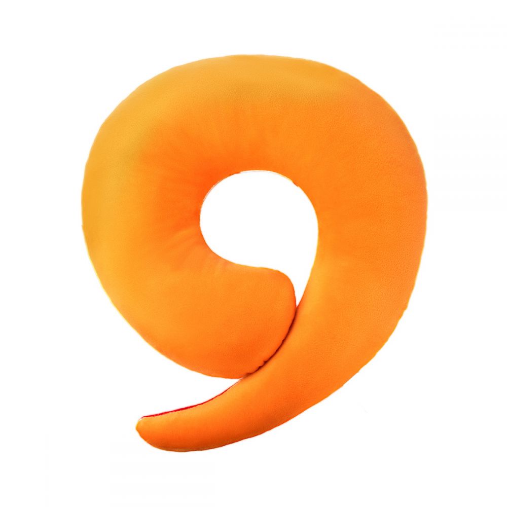 М'яка іграшка-подушка INKATOYS подарункова Креветка, 40 см біло-помаранчевий DKRE1_SU