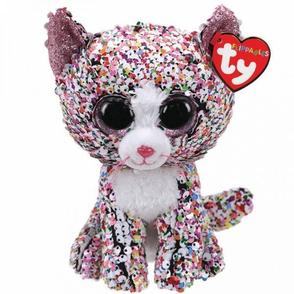М'яка іграшка TY Flippables Кошеня Confetti 15 см 36358