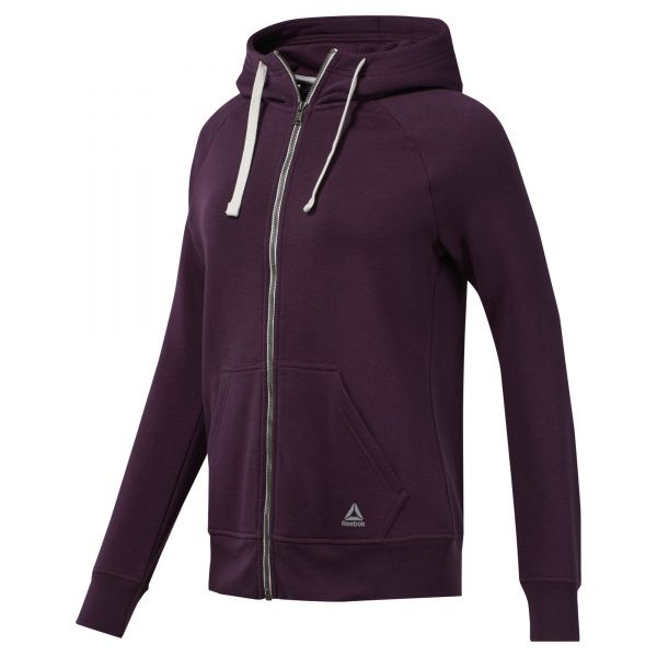 Джемпер Reebok TE FL FULL ZIP DU4906 р. L фіолетовий