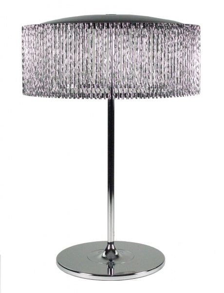 Настольная лампа декоративная Интеркласс ННБ 01-ХХ-004 4x40 Вт G9 полированный никель 