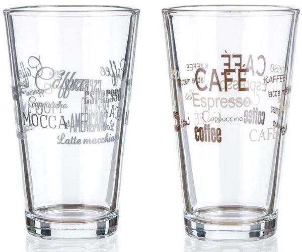 Стакан для латте Cafe II в ассортименте 455 мл 1 шт. Banquet 