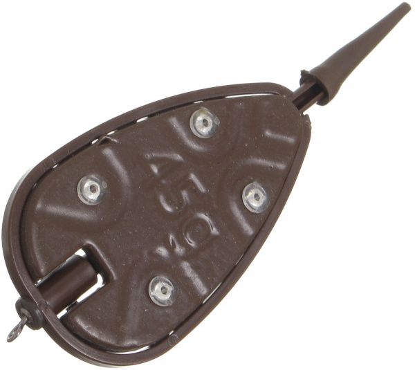 Кормушка 45 г Flat Feeder коричневая поликарбонат