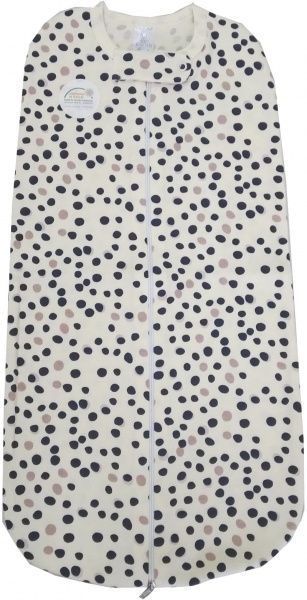 Пелюшка-кокон Baby Veres Leo р. 56 27x51 см молочний/синій 