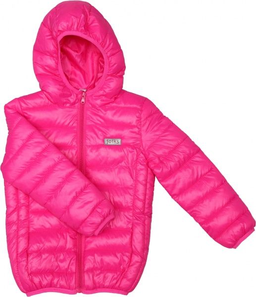 Куртка дитяча для дівчинки JOIKS р.116 рожевий KD-01 