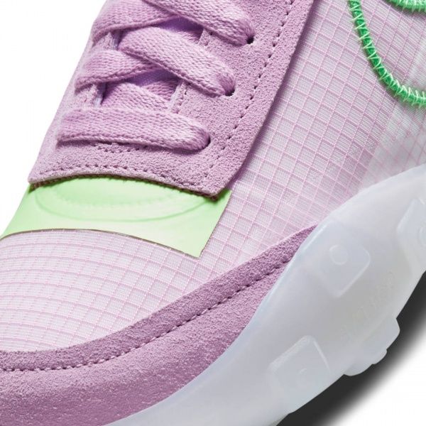 Кроссовки Nike Waffle Racer 2X CK6647-601 р.US 9,5 фиолетовый