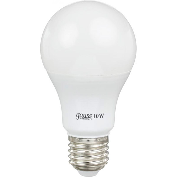 Лампа Gauss LED Elementary A60 E27 10W 2700K
