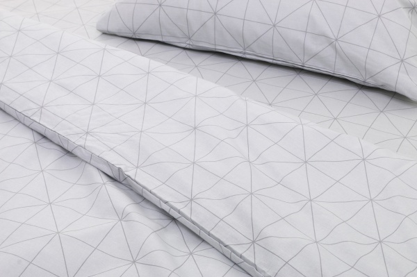 Комплект постельного белья Youth 1,5 светло-серый UP! (Underprice) 