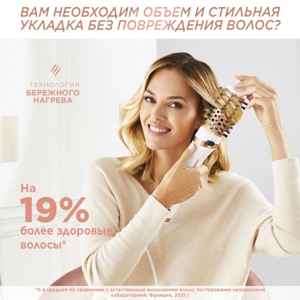 Фен-щітка Rowenta BRUSH ACTIV' ULTIMATE CARE CF9720F0 