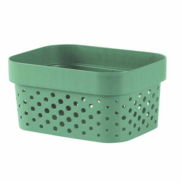 Кошик для зберігання Curver зелений Recycled 1,4 л 83x167x125 мм