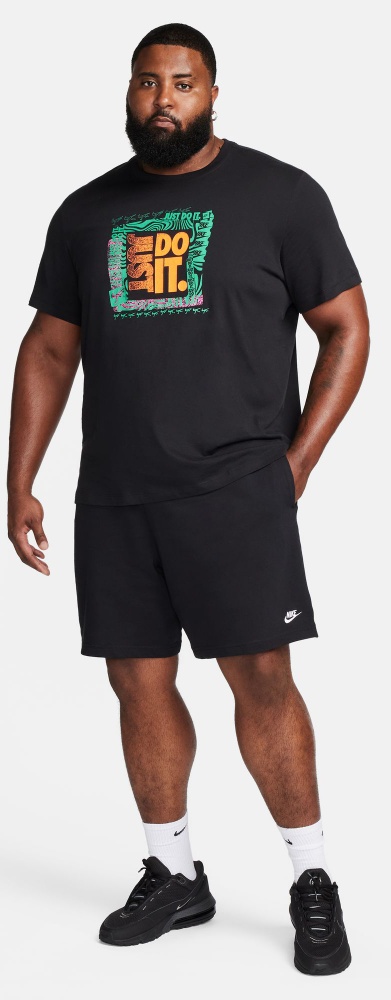 Шорти Nike NK CLUB KNIT SHORT FQ4359-010 р. L чорний