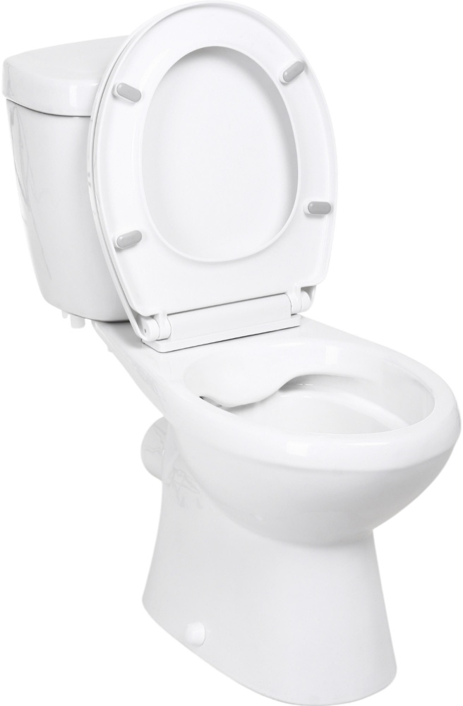 Унітаз-компакт Water House Round rimless, сид. поліпропіленове soft-close