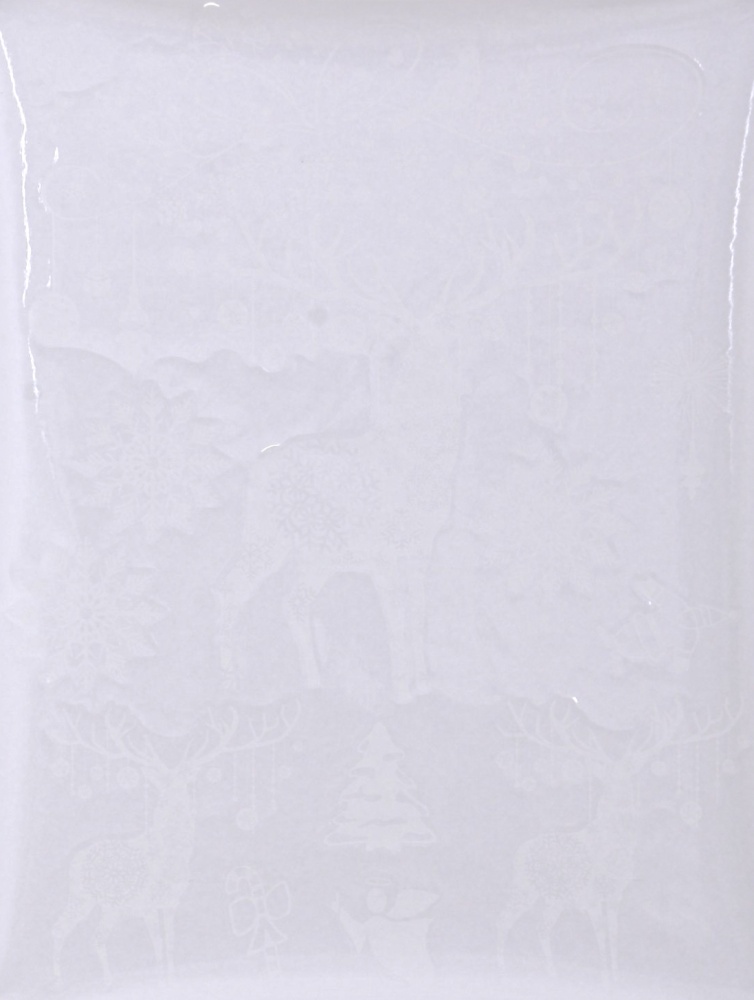 Наклейка на стекло новогодняя 4 вида в ассортименте WNSK-60 45x60 см