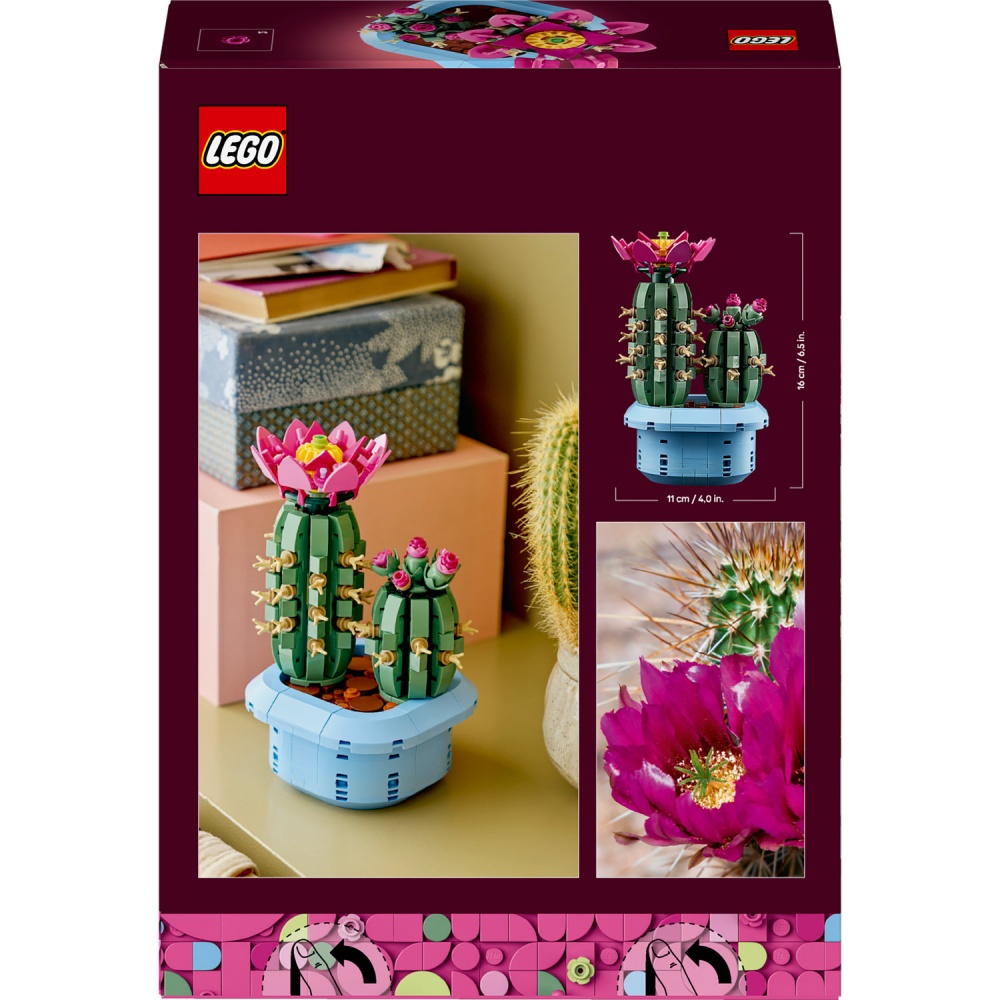 Конструктор LEGO Botanical Цветение кактуса 11509