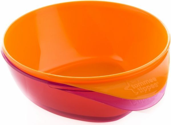 Набор тарелок Tommee Tippee с крышкой и ложкой 2 шт 43025461