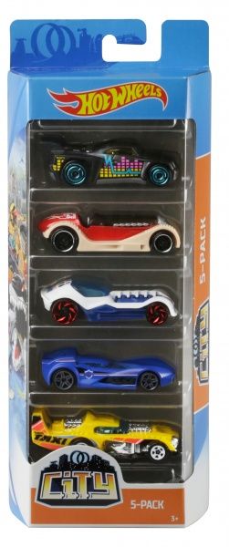 Набір Hot Wheels автомобілів подарунковий 5 шт. в асортименті 1806