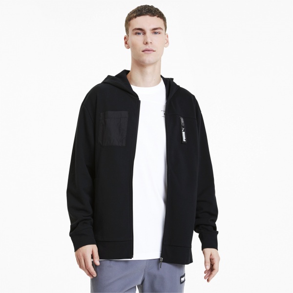 Джемпер Puma NU-TILITY FZ Hoody 58132401 р. XL черный