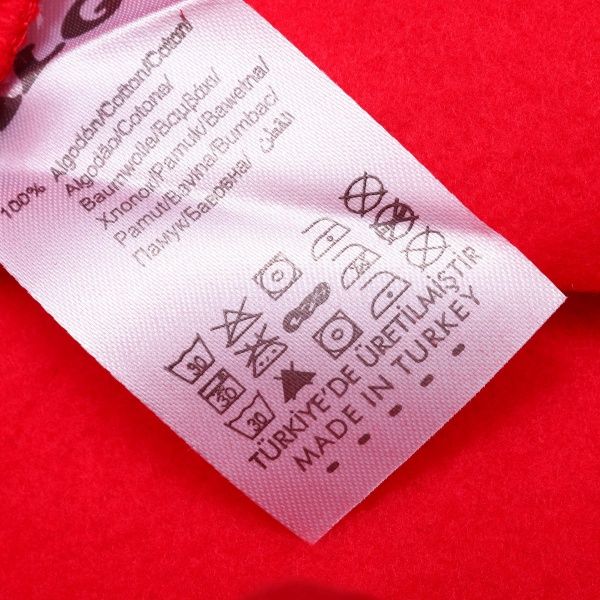 Свитшот ALG р.122 красный 221453 