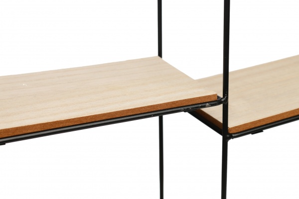 Полка декоративная Шестиугольник 50х11х45 см 