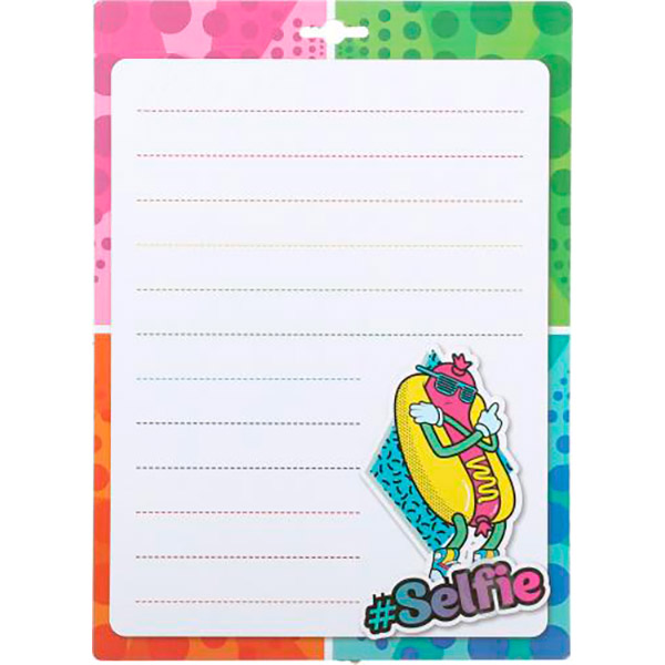 Доска для надписей А4 картонная Селфи 070204\SL iTEM