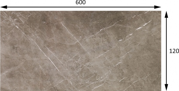 Плитка Allore Group Marmolino Black F P R Full Lappato 1 60x120 