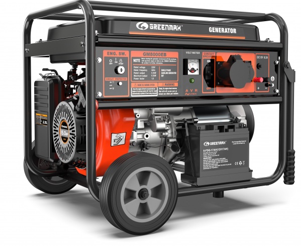 Генератор бензиновый Greenmax GM8000EB