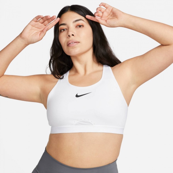 Бра Nike W NK DF SWSH HS BRA DD0428-100 р.MA-B білий