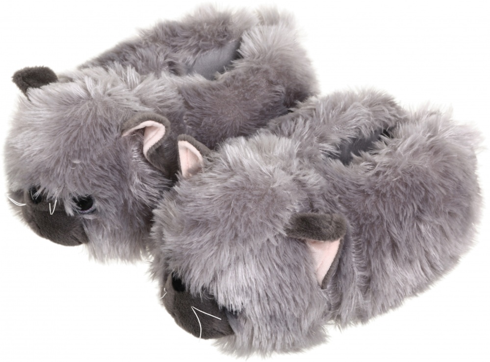 Обувь домашняя La Nuit Кот р.36/37 серый