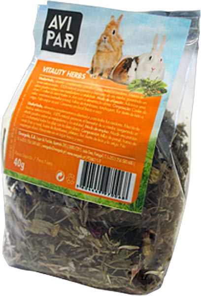Сено Avipar Vitality Herbs для грызунов 40 г