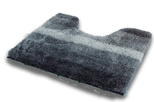 Коврик для ванной комнаты Dariana Melange 50x60 см серый