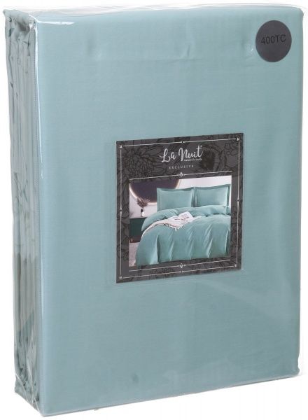 Комплект постільної білизни сімейний світло-зелений La Nuit 