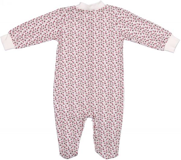 Комбинезон для девочки Фламинго р.86 молочный 