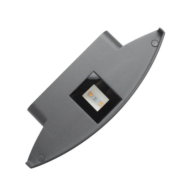 Светильник уличный настенный Lutec LED 11 Вт IP54 серый LOTUS 5193201118 