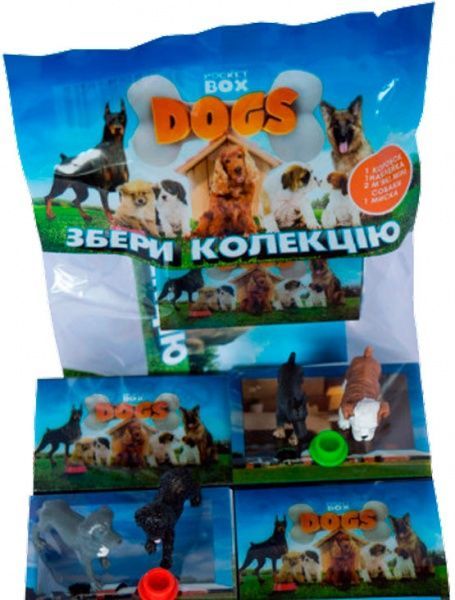 Мини-фигурка POCKET BOX Мягкие собаки PB6703 