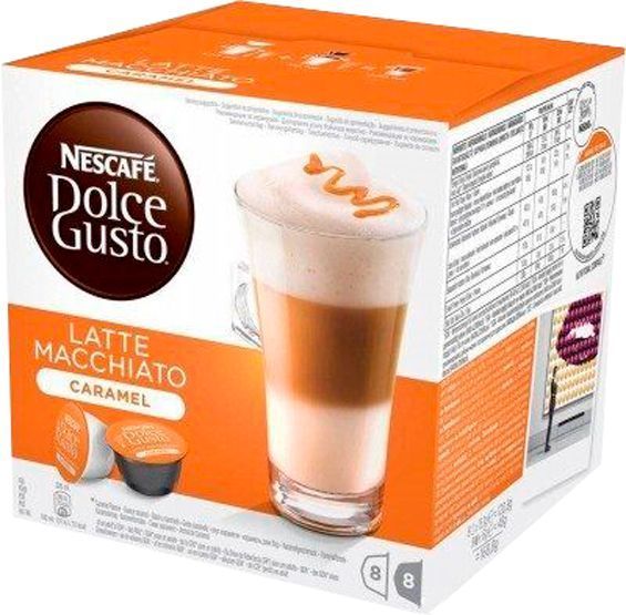 Кава в капсулах лате Macchiato Caramel 3 х 145,6 г (Dolce Gusto)