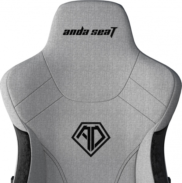 Крісло Anda Seat T-Pro 2 Grey/Black Size XL (AD12XLLA-01-GB-F) сірий/чорний 