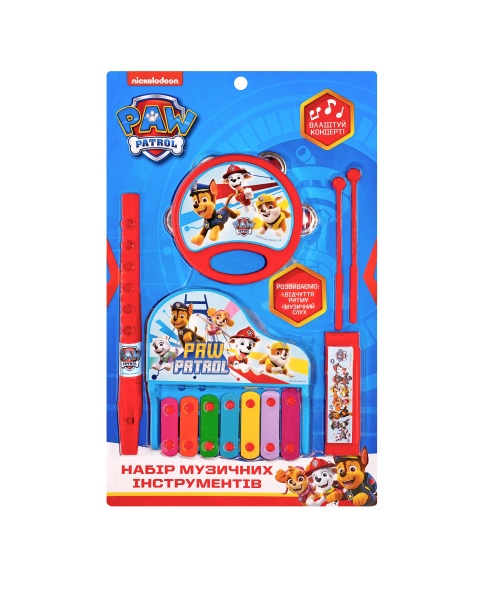 Набір музичних інструментів Paw Patrol 122186